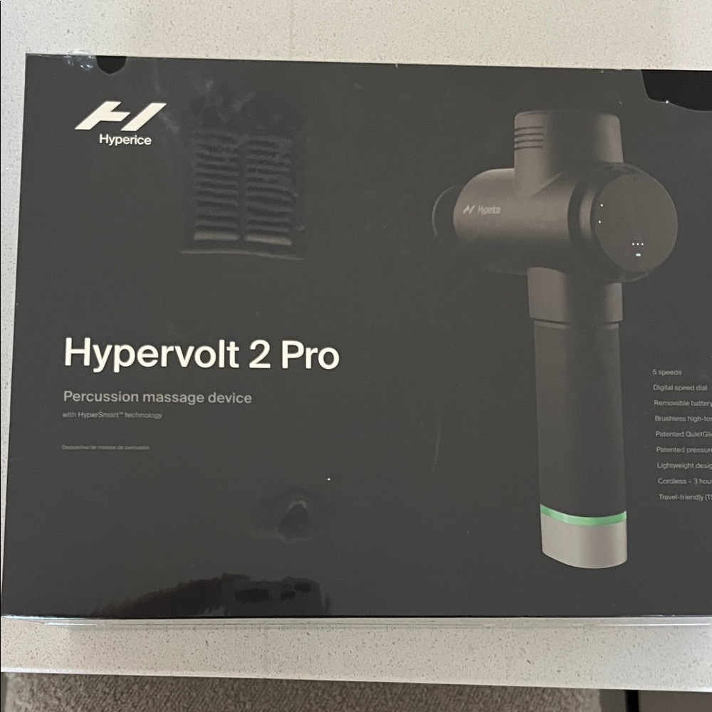 Hyperice Hypervolt 2 Pro Percussion Massage Device - Black